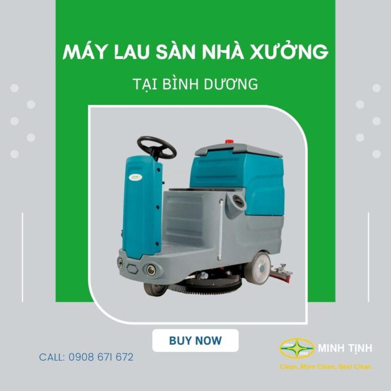 Bán máy lau sàn nhà xưởng tại Bình Dương