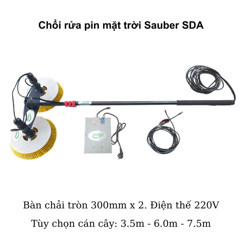 Chổi rửa pin mặt trời Sauber SDA