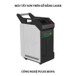 Máy tẩy sơn trên gỗ bằng laser